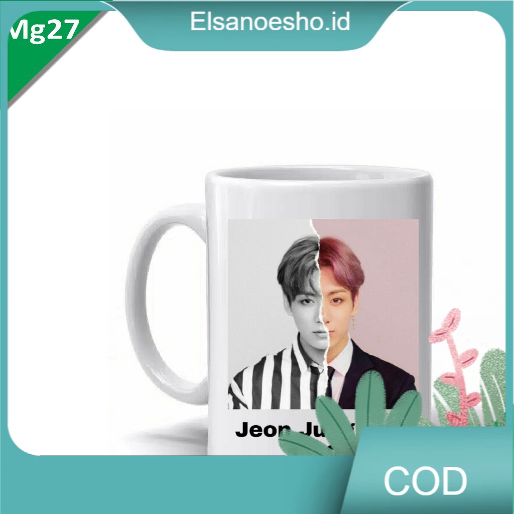 

Mug karakter KPOP BTS jungkook kado hadiah unik murah promo