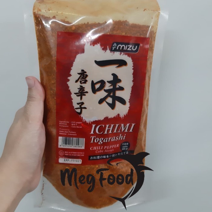 

TOGARASHI ICHIMI (CHILI PAPER/CABE MERAH) 300 GRAM