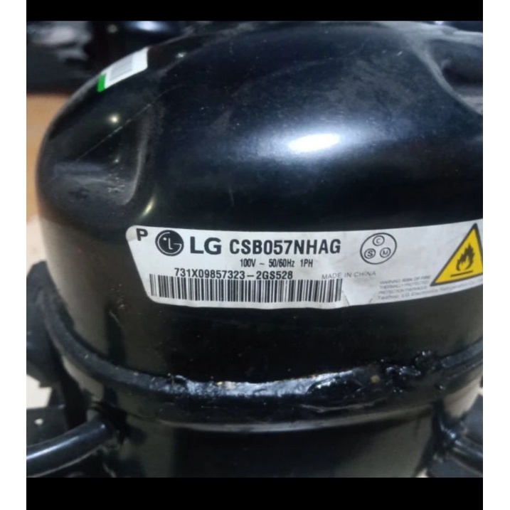 KOMPRESOR KULKAS 2PINTU INVERTER ORIGINAL LG 1/6pk barang baru