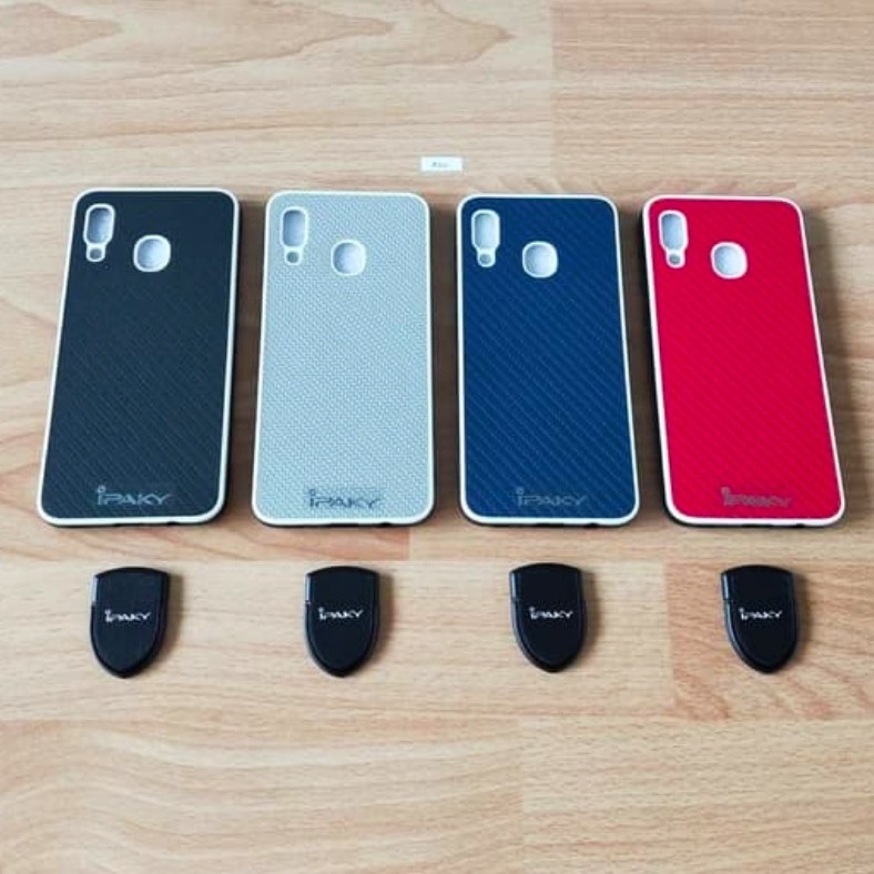 Case + Iring Samsung Galaxy A20 Fuze Case Samsung A205f