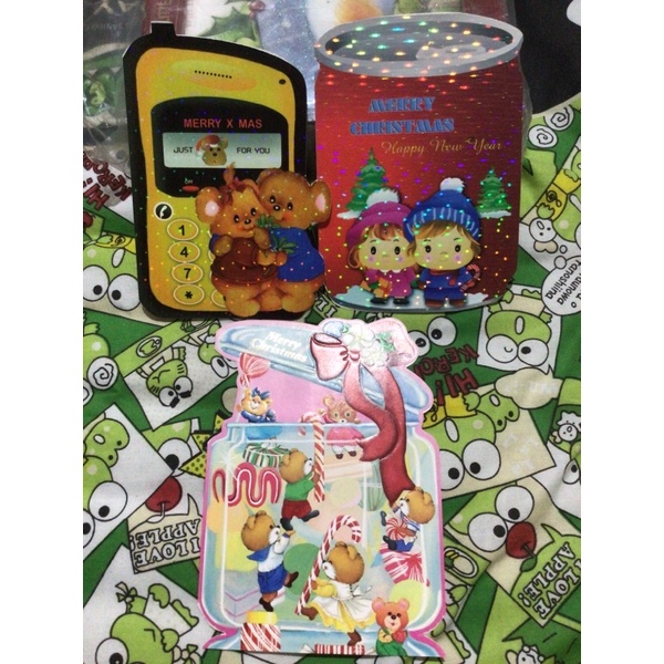 

KARTU NATAL TAHUN BARU IMUT LUCU CHRISTMAS CARD NEW YEAR BEAR