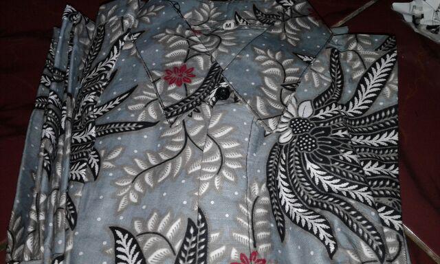 Kemeja Batik Lengan Panjang Size M L Xl Xxl Xxxl Ready Sragam.