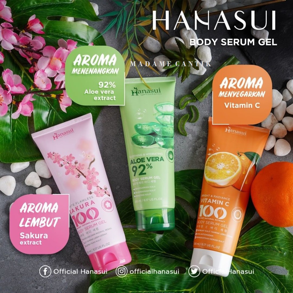 ★ BB ★ HANASUI Body Serum Gel 200ml