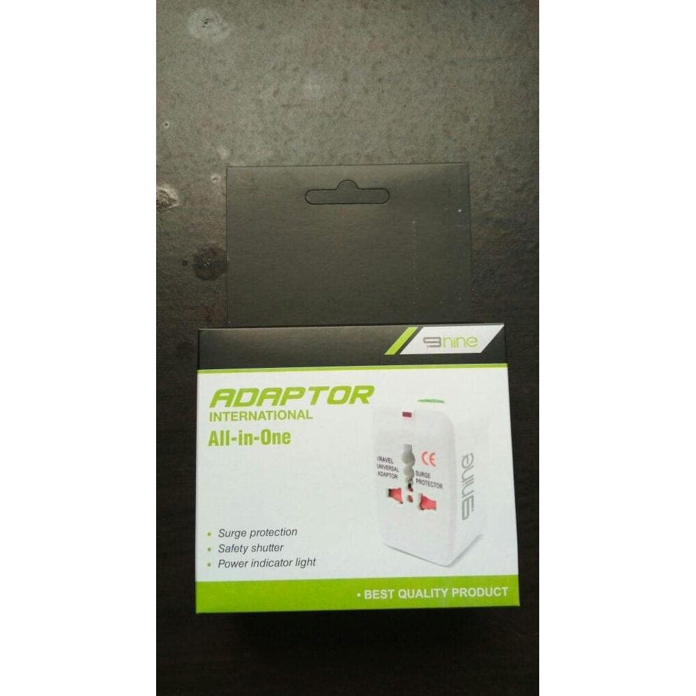 Adaptor Universal / Universal Travel Adaptor / Adaptor Internasional
