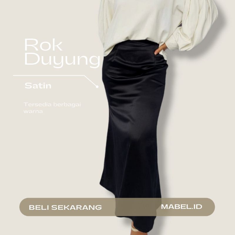 Rok Duyung Satin Skirt Premium