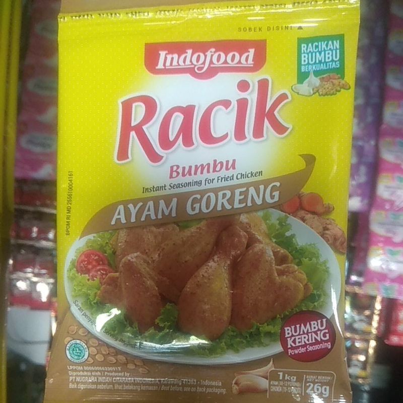 

bumbu racik ayam goreng(renceng)
