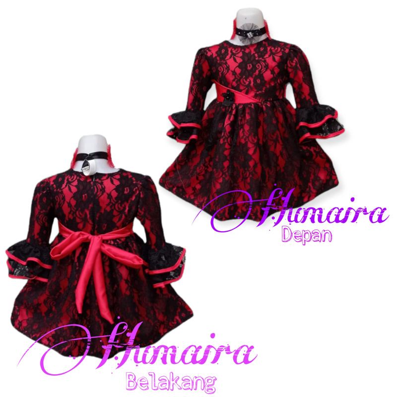 HUMAIRA GAUN PESTA ANAK/DRESS ANAK/ DRESS PESTA ANAK