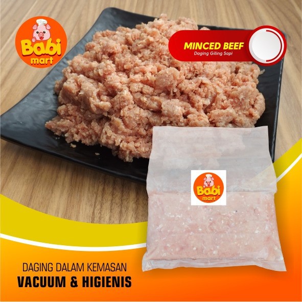 

MINCED BEEF - DAGING SAPI GILING/CINCANG - 500 gram