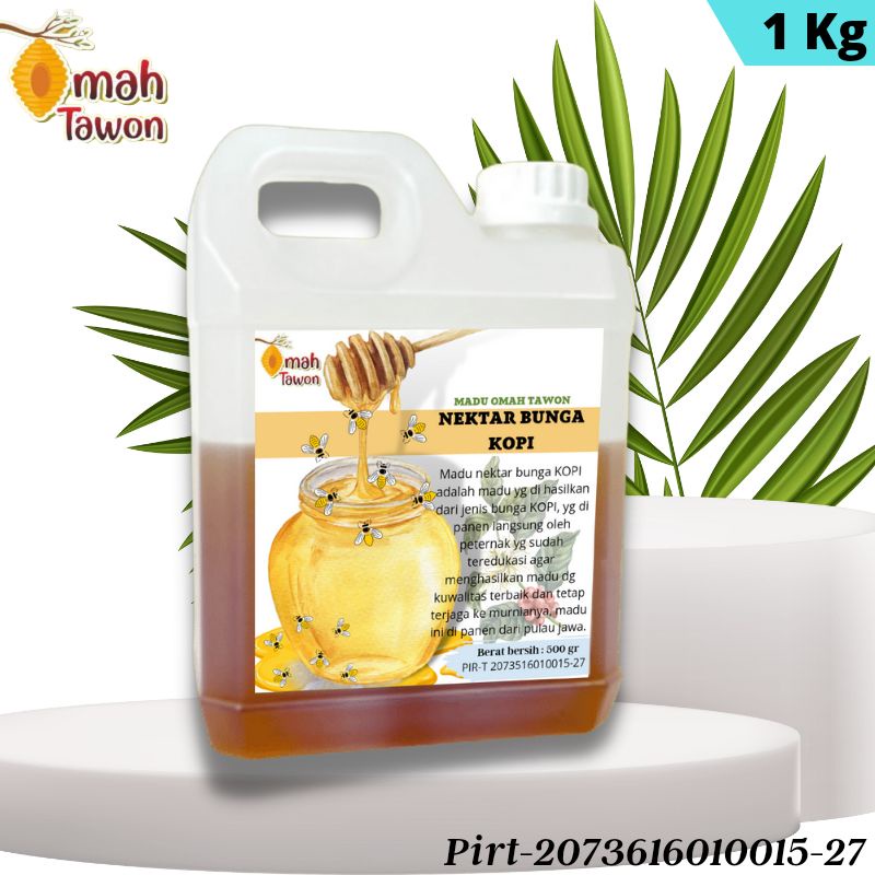 

Madu murni Madu alami Madu Omah Tawon nektar bunga Kopi 1 KG