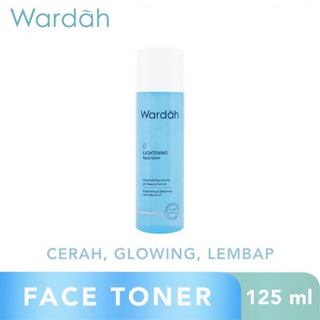 ★ BB ★Wardah Lightening Face Toner 125ml | Skin Care | Hydrating Toner Wajah