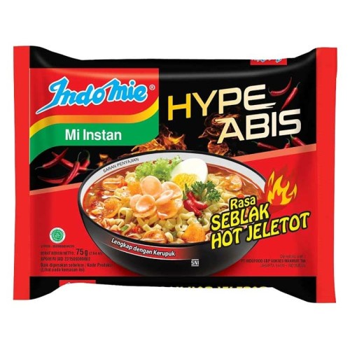

Indomie Rasa Seblak Hot Jaletot 75 gr