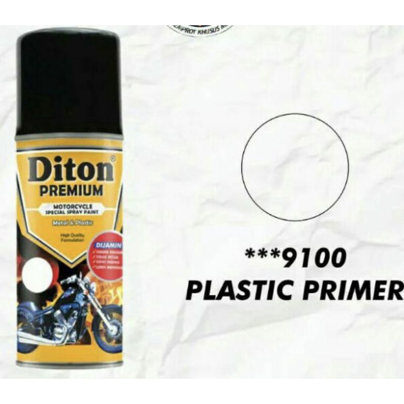 Diton Premium PP Primer 9100 Cat Semprot Motor Plastik Primer