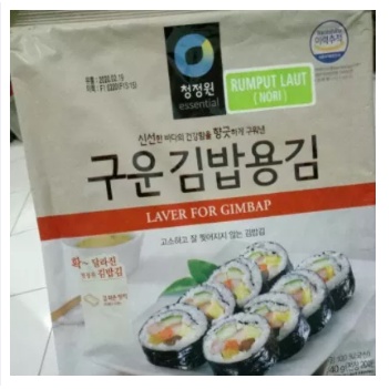 

Daesang Laver Rumput Laut Nori Sheet Sushi Gimbab Kimbap Seaweed Korea