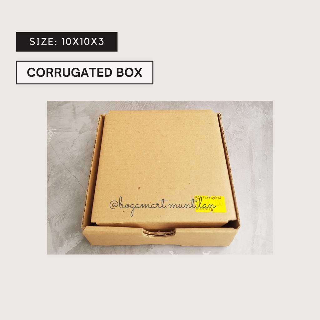 

Corrugated Box 10x10x3 / Packaging Souvenir / Box Kraft / Gift Box / Souvenir Box / Hampers Box / Dus Souvenir / Dus Hampers / Kardus Hampers