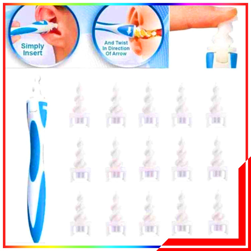 Smart Swab Pembersih Telinga Portable / Earwax Removal / Alat Pembersih Kuping Telinga Praktis