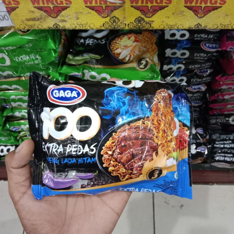 

Yummer l Mie Gaga Extra Pedas Goreng Lada Hitam