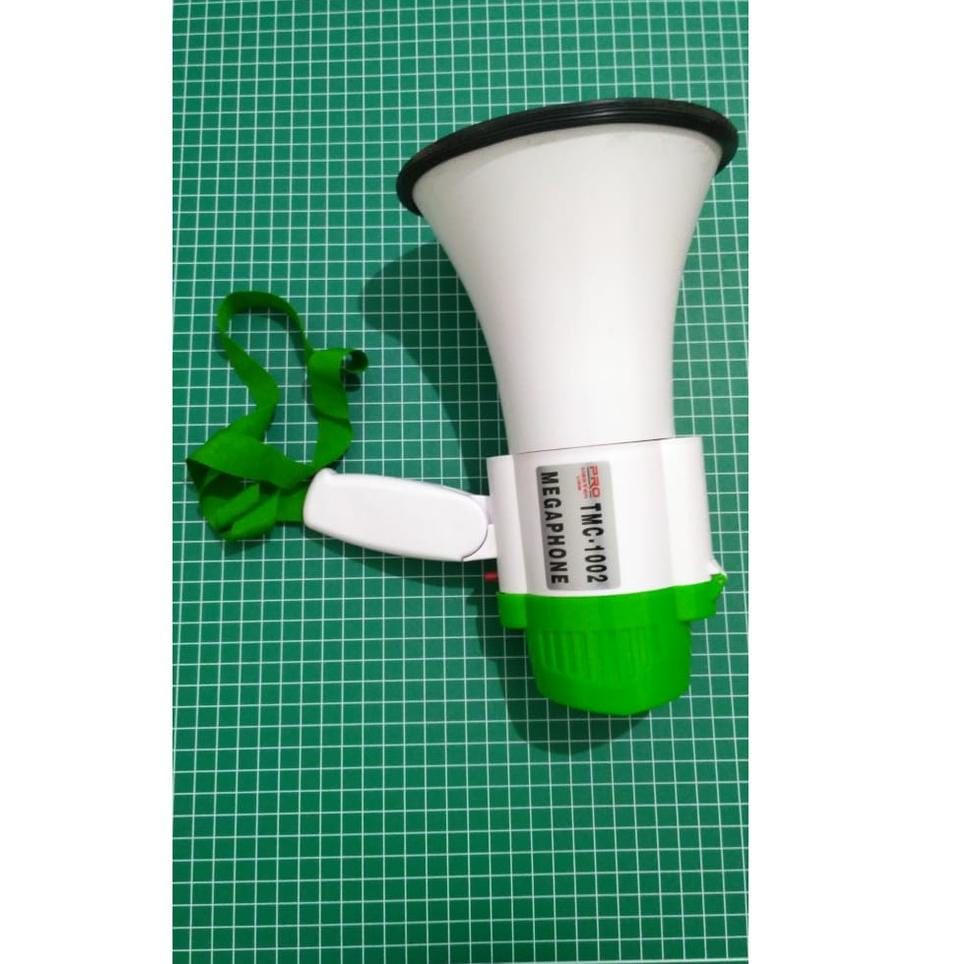 TOA MEGAPHONE TMC-1002 - PENGERAS SUARA - ALARM - REKAM - RECHARGEABLE