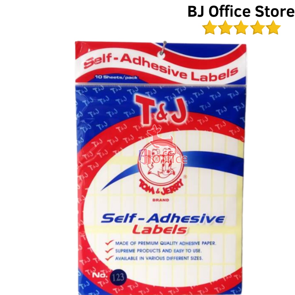 

Label Tom & Jerry No 123 Isi : 720 pcs ( 10 lembar x 72pcs ) 11 mm x 30 mm