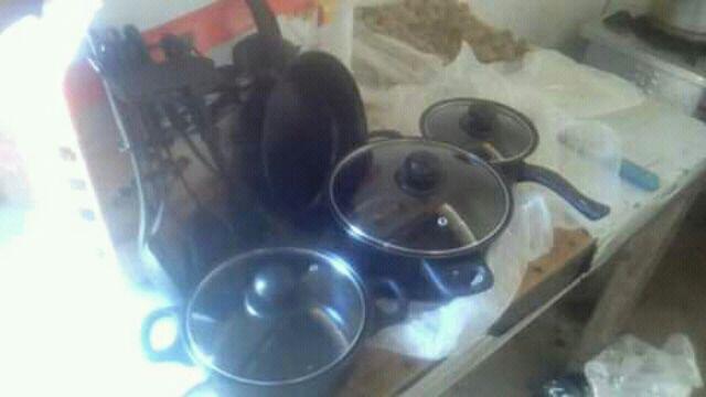 Panci Set 13 Pcs Tri J Bahan Marble Bergaransi