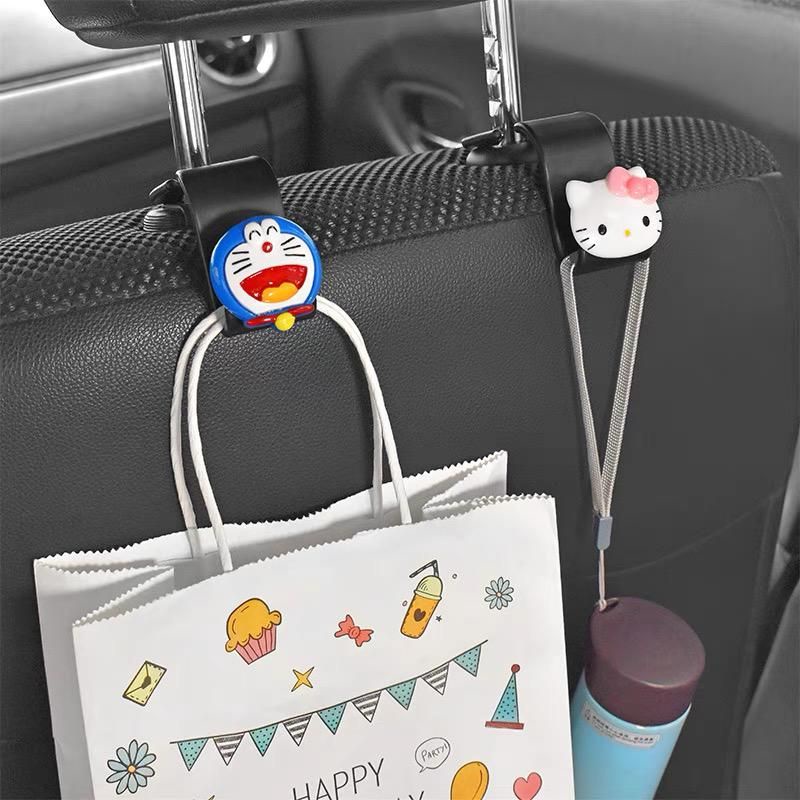 gantungan tas hook holder mobil jok gantungan tas doraemon hello kitty Gantungan joy mobil gantungan tas holder HOOK HANGER BLING // Gantungan Tas Holder Organizer Barang Mobil