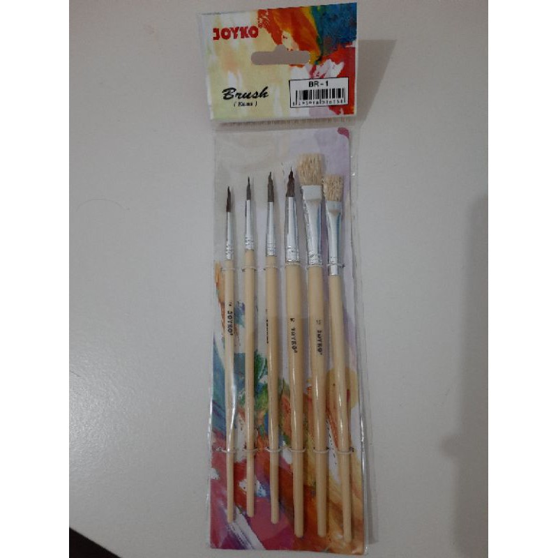 

Kuas Joyko BR1 Lukis Brush Set Cat Air