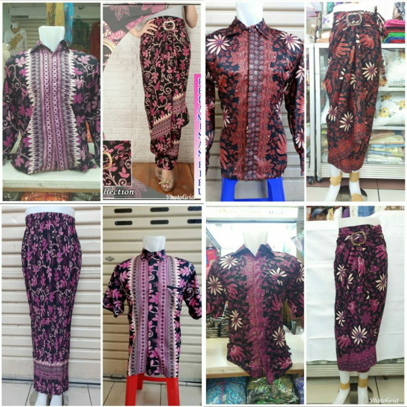 KEMEJA BATIK//KEMEJA COUPLE//ROK PLISKET//KEBAYA MODERN