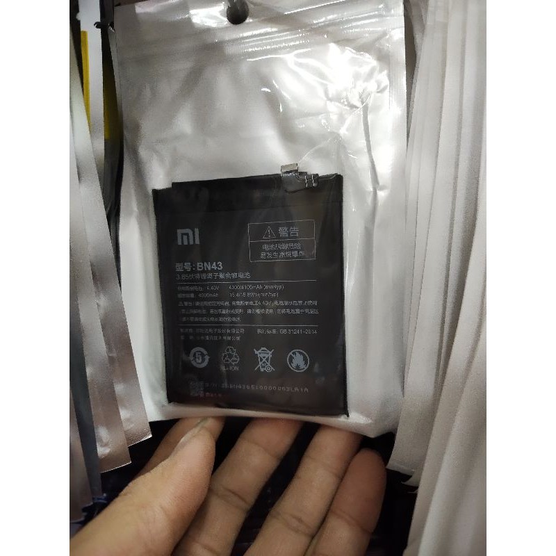 baterai ORI Xiaomi BN43 redmi note 4X batre baterai Xiaomi redmi note 4X