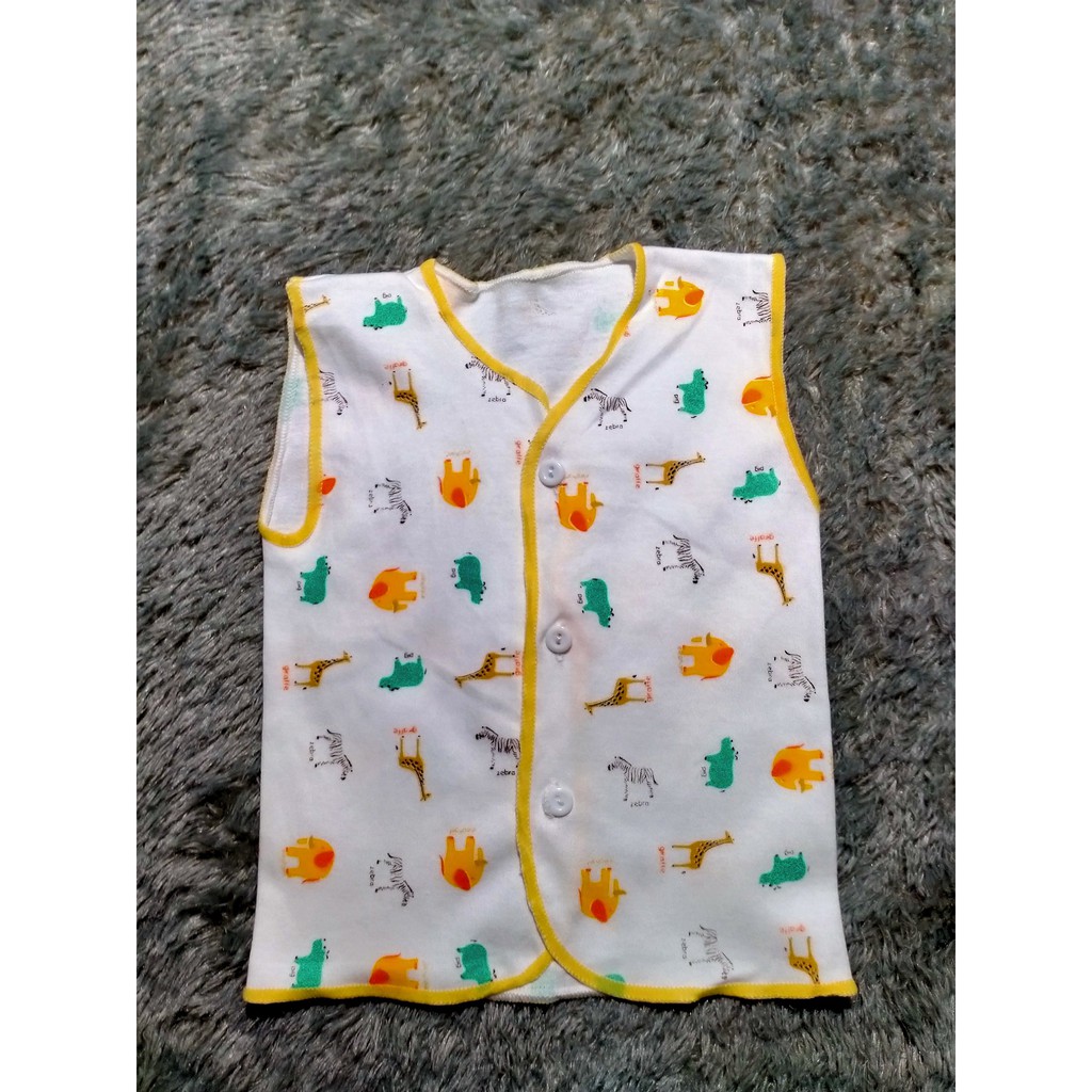 GROSIR 3 Helai Baju Bayi Buntung SNI Pakaian Bayi SNI Baru Lahir Perlengkapan Bayi SNI Newborn-2