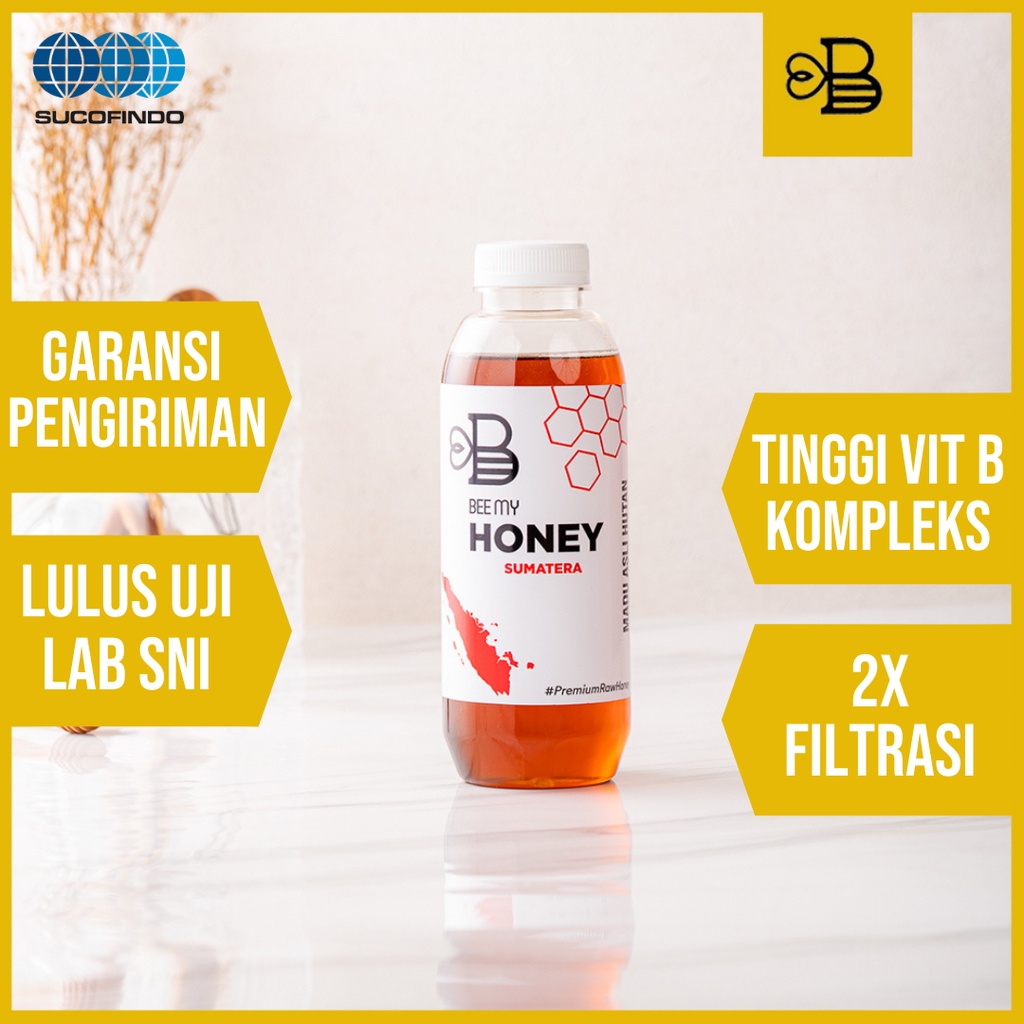 

MADU ASLI MADU HUTAN SUMATERA "BEE MY HONEY" 500 Ml