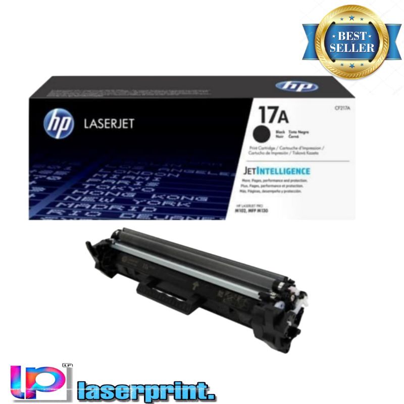 Toner hp laserjet 17A BlacK Cartridge (Cf217A) toner hp 17a