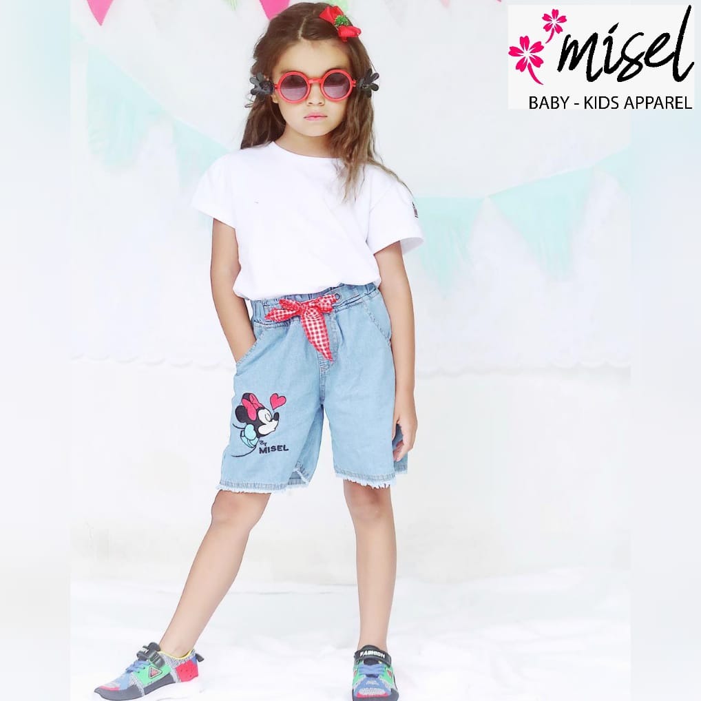 CELANA ANAK PEREMPUAN SOFT JEANS USIA 1-9 TAHUN