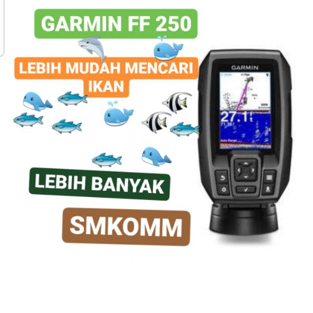 GARMIN FF250 GARMIN FF 250 GARMIN FISH FINDER 250 ORIGINAL GARANSI TAM