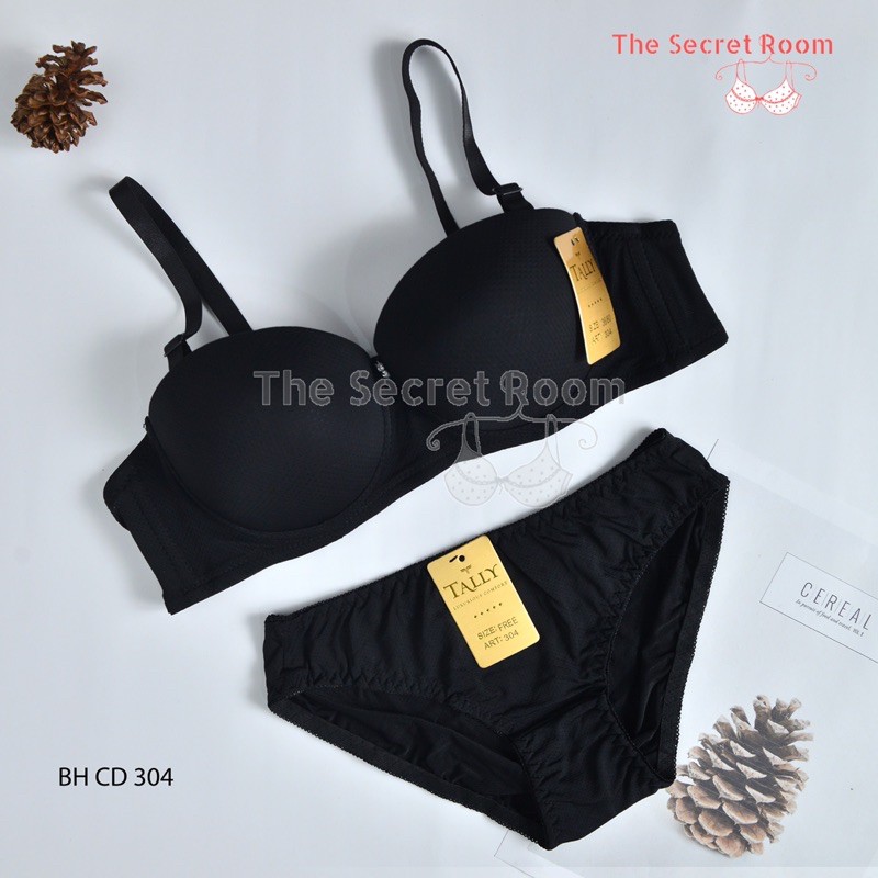 TALLY BRA BH SET CD 304 I SIZE 34-40 I CUP B | ADA KAWAT I 1/2 CUP | BUSA TIPIS