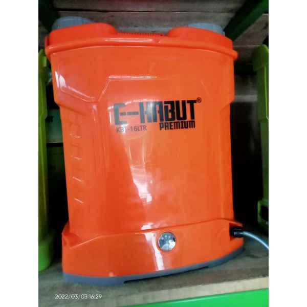 Tangki Sprayer Elektrik E-KABUT PREMIUM - 16 liter 5 lpm - e kabut ekabut