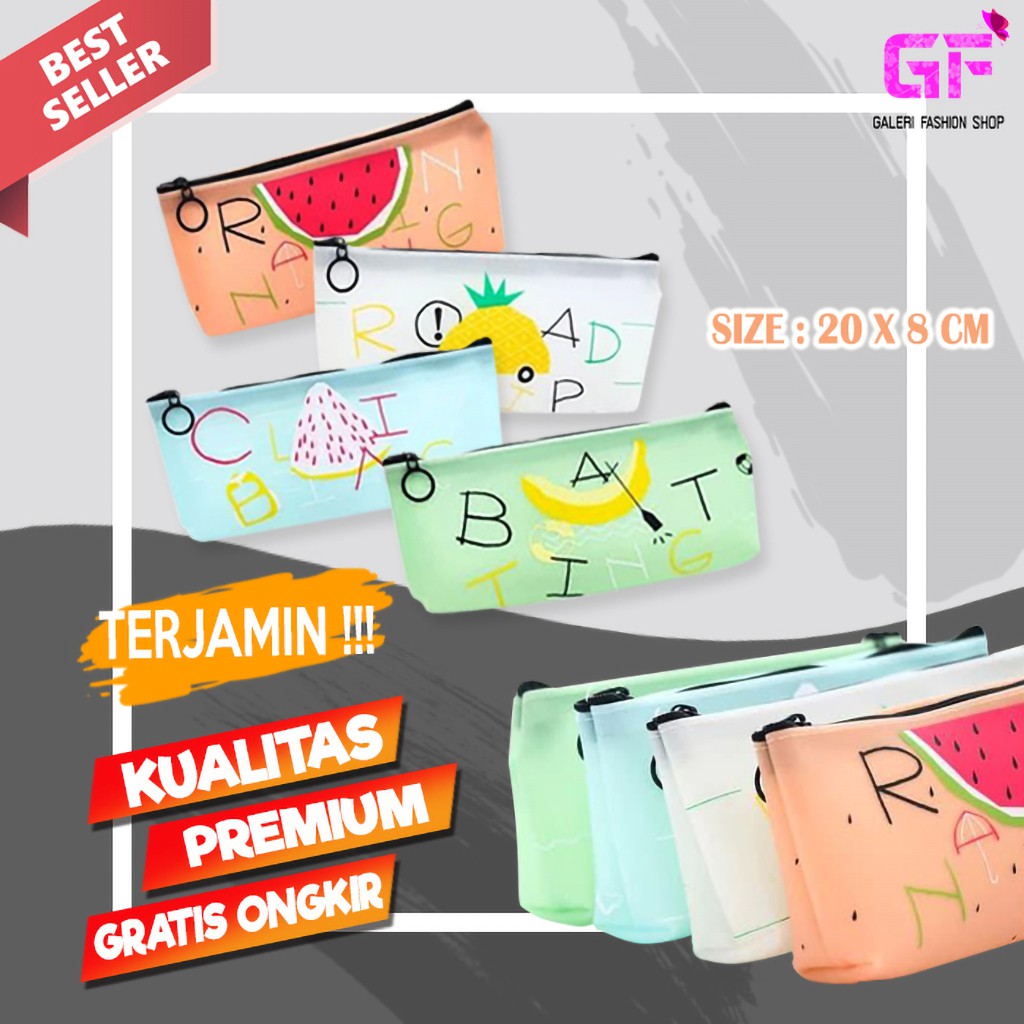 

TEMPAT PENSIL KARAKTER KOTAK PENSIL PENCIL CASE ANAK KOSMETIK IMPORT ORI MOTIF BUAH LUCU MURAH GF151