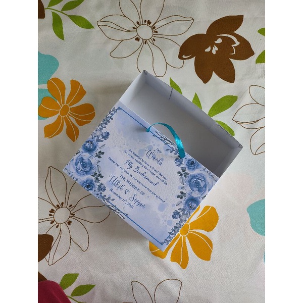

PREMIUM SLIDING BAG P24xL7xT17 BAG 2IN1 LANDSCAPE Kecil Gift Bridesmaid Murah