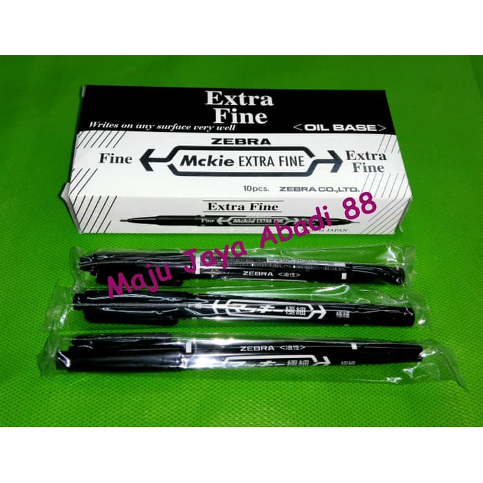 

Pita Label Printer Casio - Tinta Pilot - Label Cetak Harga Zebra Mckie Extra Fine Marker (Oil Base)