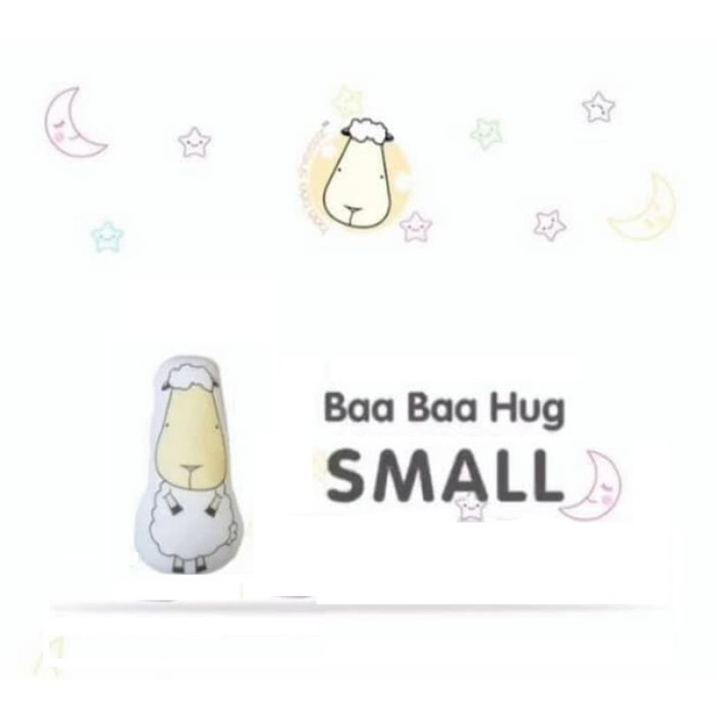 Baa Baa Sheepz Bed Time Hug Buddy Pillow Bantal Bayi - Small