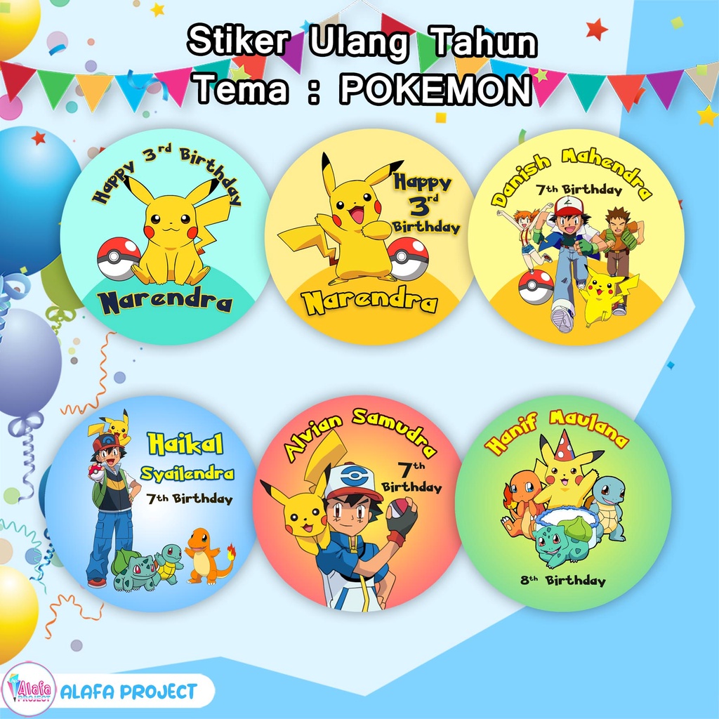 

alafaproject - Stike Ulang Tahun Pokemon and Friends