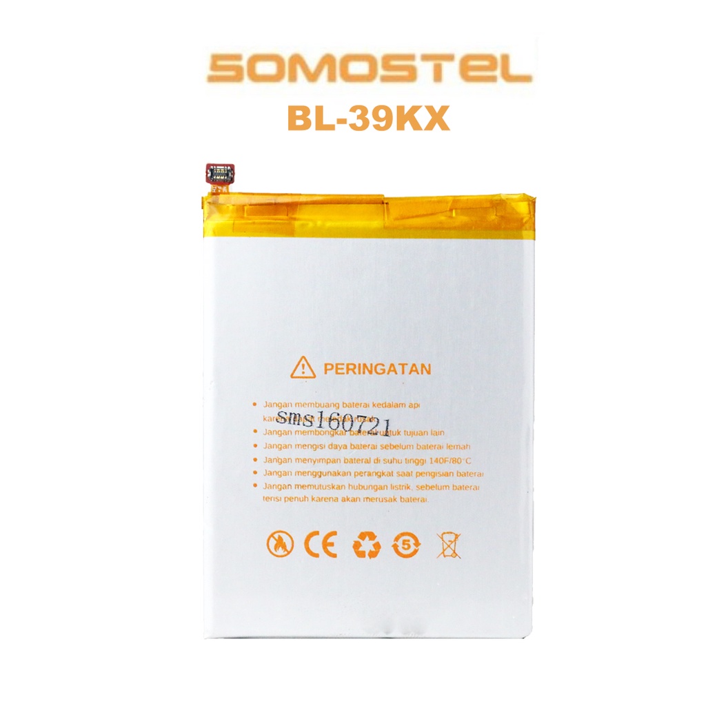 Somostel - BL-39KX Infinix Hot 7 Pro X624 / Hot 7 X625 / S4 X626 Batre Batrai Baterai