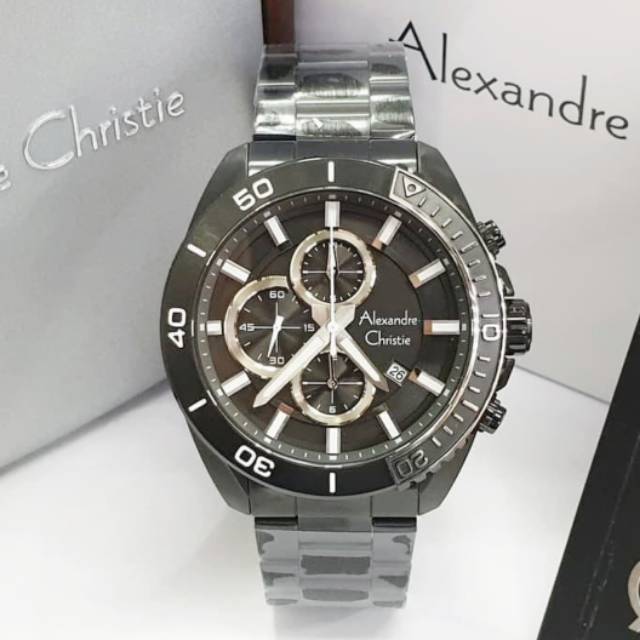 JAM TANGAN PRIA ALEXANDRE CHRISTIE  6543 AC 6543MC Ac 6543 ORIGINAL [ GARANSI RESMI 1 TAHUN ]