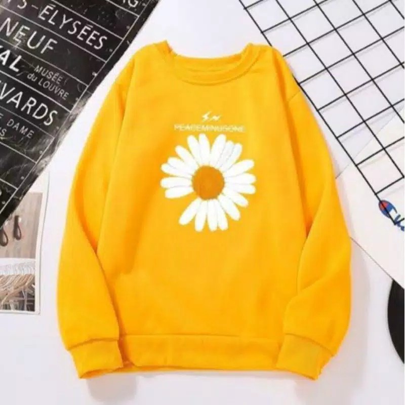 DISKON ONE DAISY SWEATER - sweater murah / sweater wanita / knitwear / knit sweater