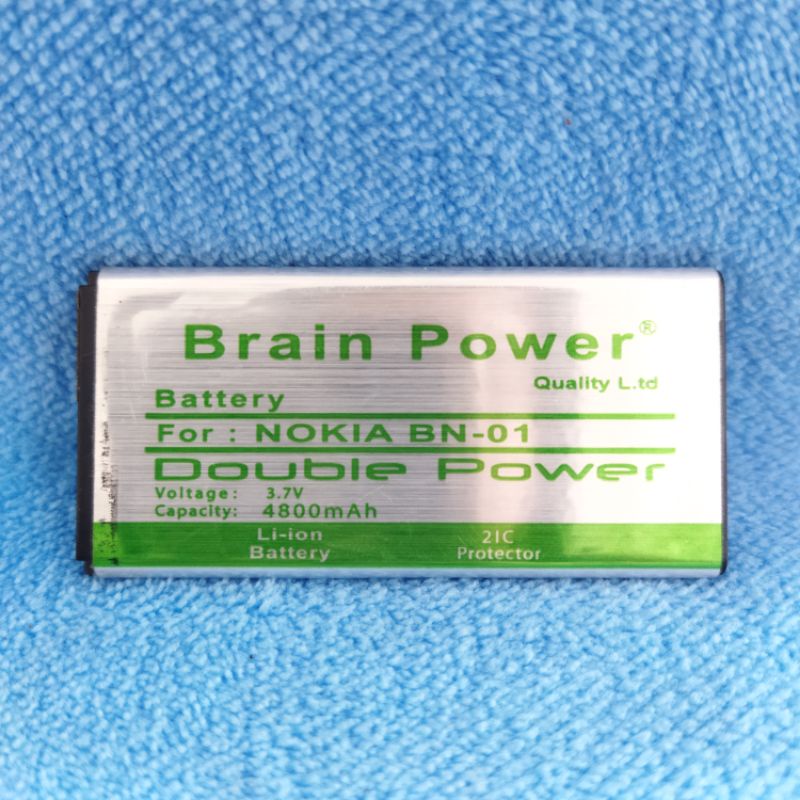 baterai batre Nokia BN-01 double power
