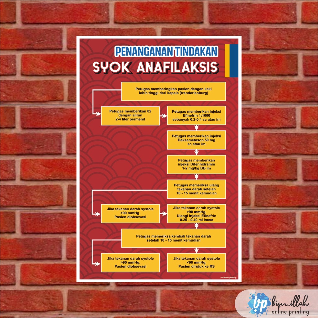 

Poster Kebidanan Penanganan Tindakan Syok Anafilaksis