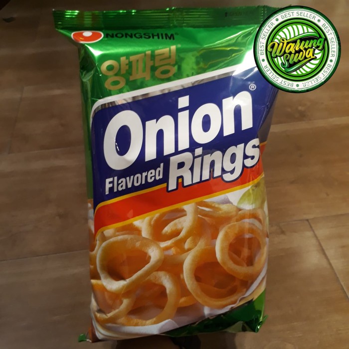 

Nongshim onion ring - makanan ringan korea rasa bawang 90 gram