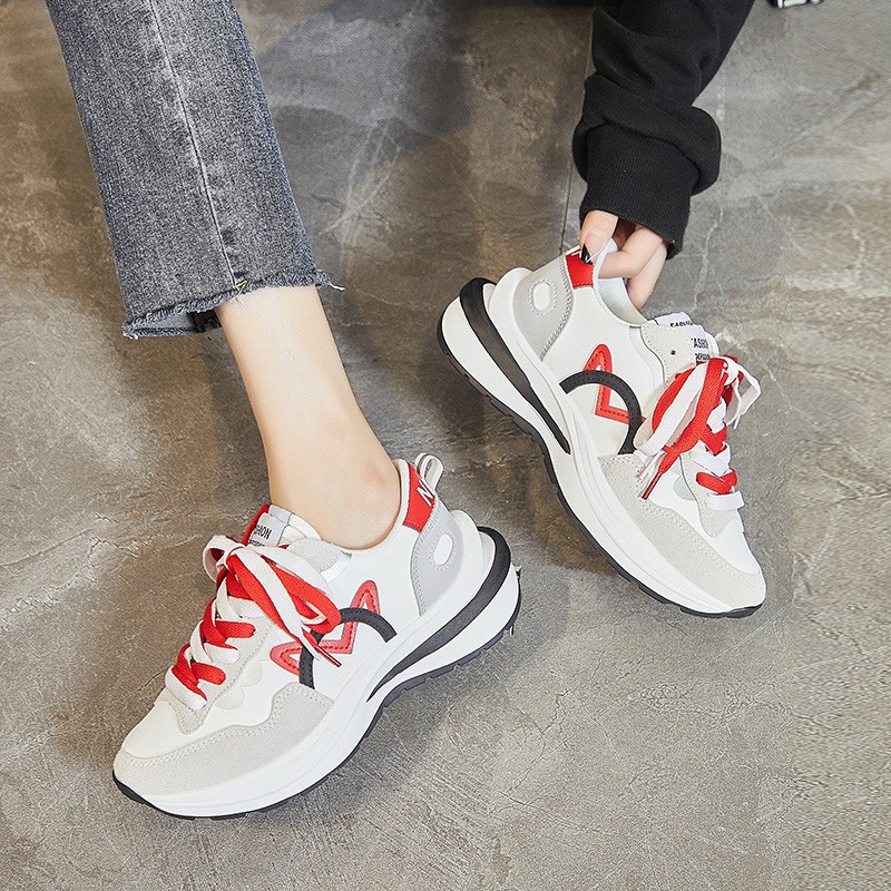 [DENDEN.ID] Sepatu Olahraga Wanita Sneakers Fashion Korea Import DD1031