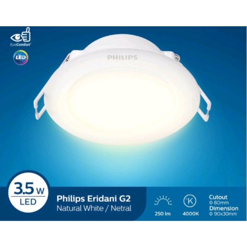 Philips Downlight ERIDANI 3,5W