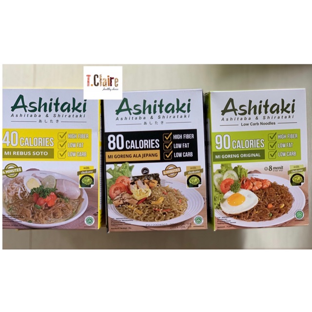 

Ashitaki Mie (Ashitaba & Shirataki) - Mie Goreng / Mie Goreng Ala Jepang / Mie Kuah Soto