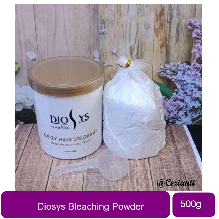 [500GR] DIOSYS EE-ZY BLEACHING POWDER 500gr | BLEACHING RAMBUT BUBUK PUTIH_Cerianti