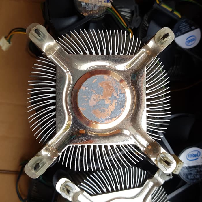 Fan Processor Intel Original Tembaga Kuningan Socket LGA 775